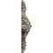 Ekena Millwork Antonio Ceiling Medallion, Hand-Painted Castle Stone Crackle, 35 7/8"W x 22 1/2"H x 4 3/8"P CM35X22ANCSC - alternate 2